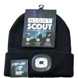Black LED Beanie